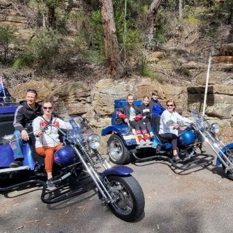 Adam , Josianne, Jose, Isaac, Clara & Charlotte's 45 Minute Lower Mountains Trike Tour