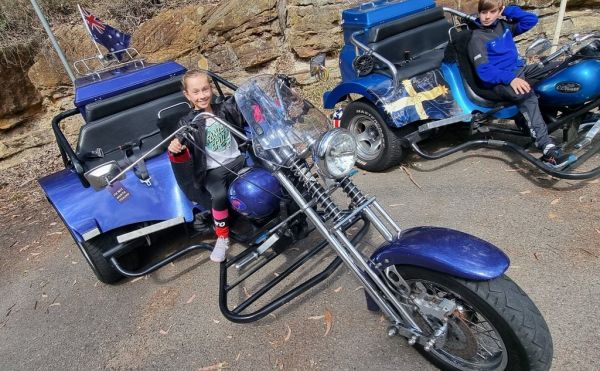 Wild ride australia trike tour sydney blue mountains