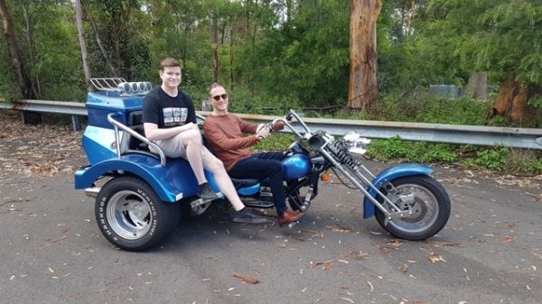 Wild ride trike tour sydney blue mountains australia