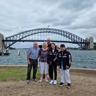 Andrew, kiarna, jack, maxine & trevor's 30 Minute Harbour Bridge Trike Tour