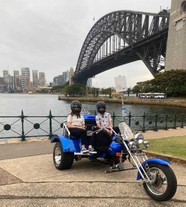 Wild ride australia trike tour sydney sights harbour bridge