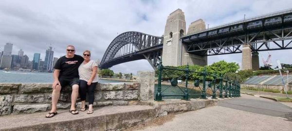 Wild ride australia harbour bridge