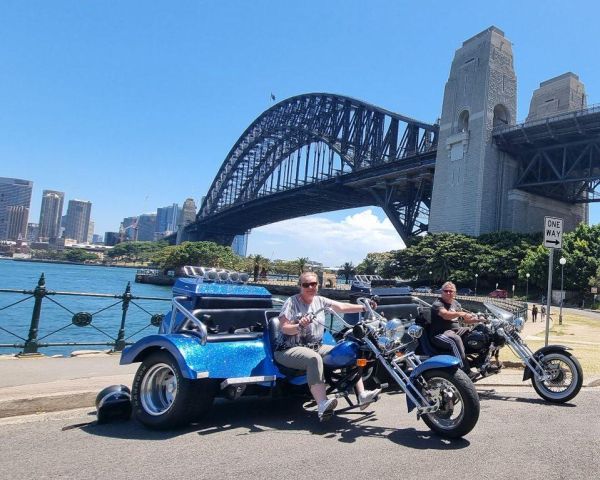 Wild ride australia trike tour sydney harbour bridge