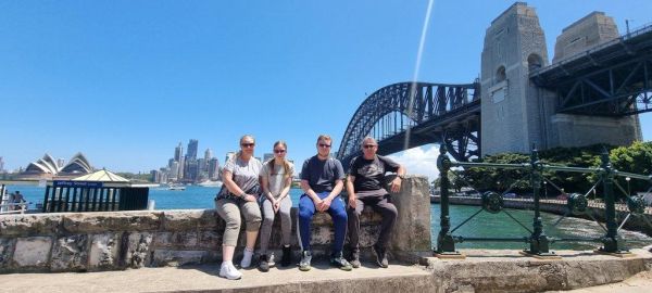 Wild ride australia trike tour sydney harbour bridge rides motorcycles opera house
