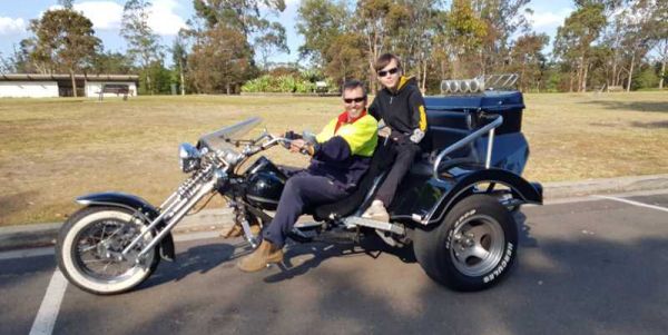 Wild ride trike tour sydney