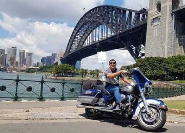 Wild sydney harbour bridge