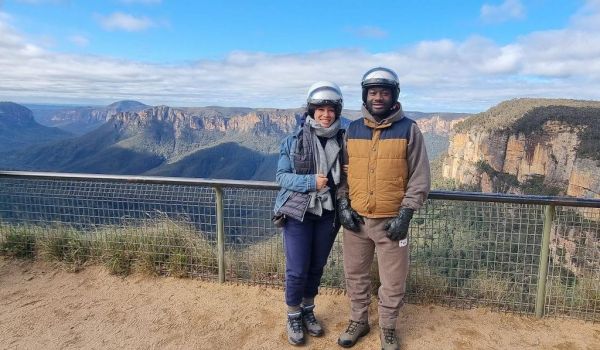 Wild ride australia trike tour three sisters katoomba blue mountain mptorcycle tour blackheath