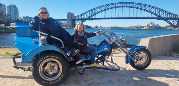 Wild ride harbour Bridge trike tour