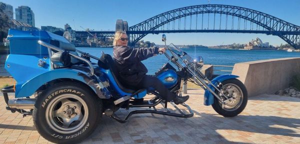 Wild ride harbour Bridge trike tour sydney australia