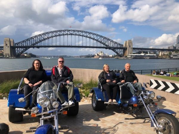 Wild ride australia sydney harbour bridge opra house motorcyle tour ride