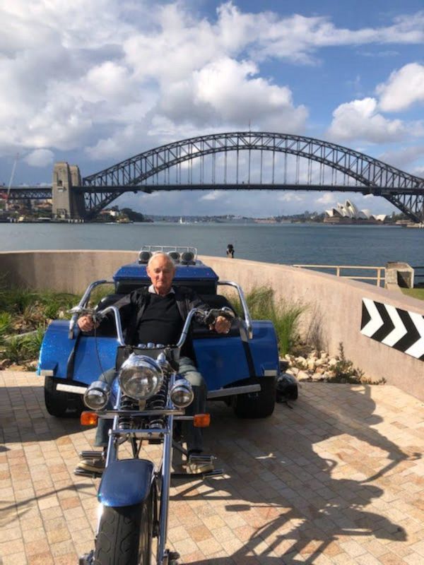 Wild ride australia sydney harbour bridge opra trike tour ride