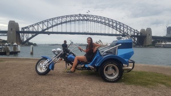 Wild ride australia trike tour sydney sights harbour bridge