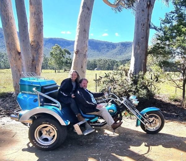 Wild ride australia trike tour motorcycle tour blue mountains sydney katoomba lithgow