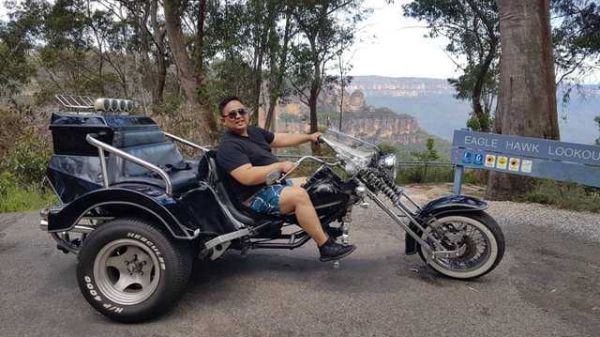 Wild ride australia trike tour blue mountains katoomba