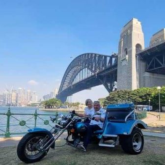 Dianne & Terry's Sydney Sights Bondi Beach Trike Tour.