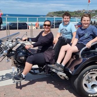 Donna﻿ Mitchell Marcus Enjoying a Bondi Tour