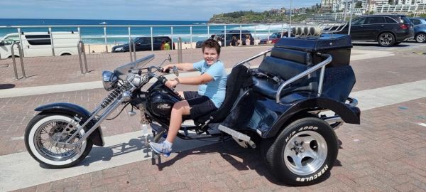 Wild ride bondi beach trike ride sydney australia