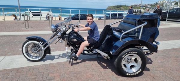 Wild ride bondi beach trike ride sydney australia nsw