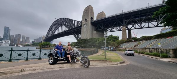 Wild ride harbour bridge opera house trike tour sydney