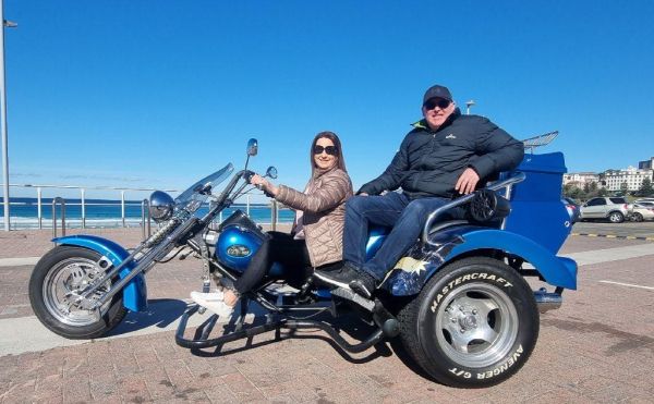 Wild ride australia bondi beach trike tour sydney motorcycle