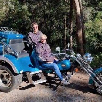 Georgia﻿ & Belinda On Their 30 Minute Trike Tour