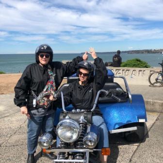 Janet & Bev Sydney Sights Watsons Bay Trike Tour