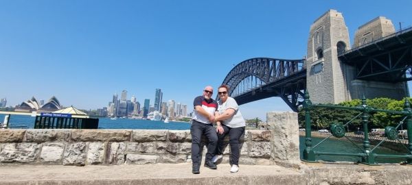 Wild ride australia harbour Bridge opera house sydney trike motorcycle