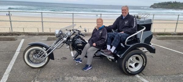 Wild ride australia bondi beach trike tour ride