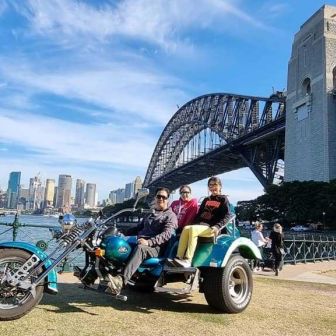Kaizad & His Daughters 30 Minute Harbour Bridge Trike Tour.