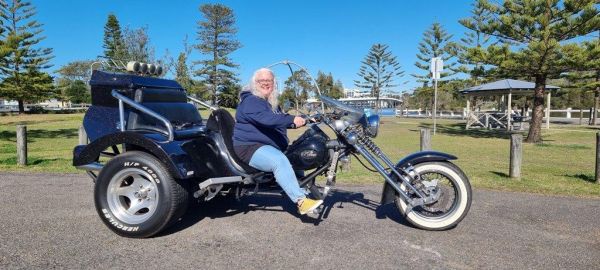 Wild ride trike rides central coast