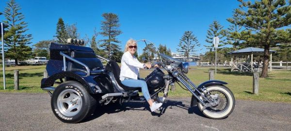 Wild ride trike rides central coast sydney australia motorcycle tours