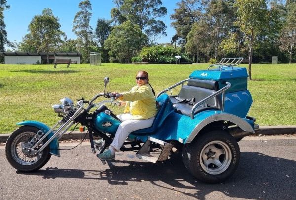 Wild ride australia trike tour warragamba dam