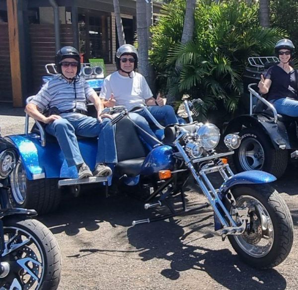 Wild ride australia trike tour sydney birthday bald hill