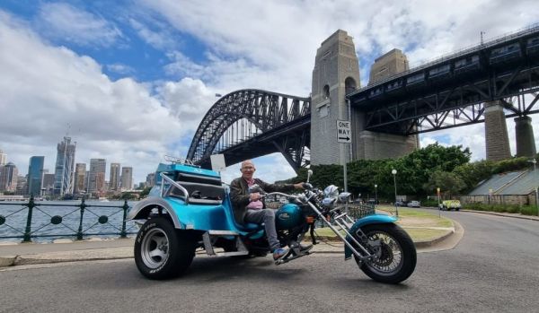 Wild ride australia sydney trike tour motorcycle tour