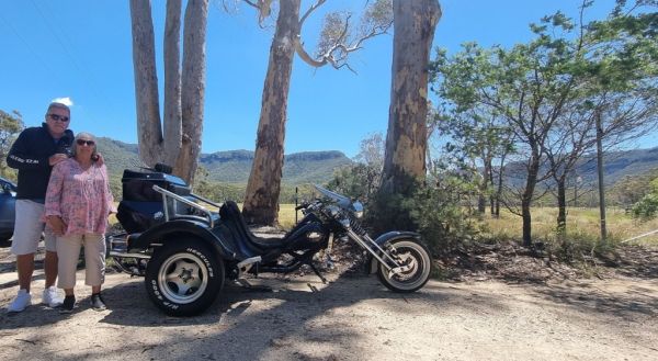 Wild ride australia trike tour blue mountains megalong valley motorcycle three sisters katoomba