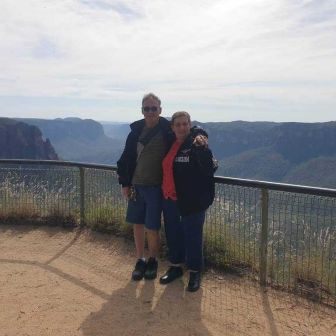 Maree & Paul Enjoying a 1 Hour Katoomba Sights Trike Tour