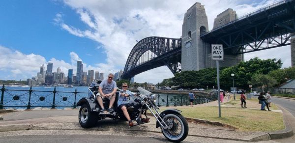 Wild ride australia trike tour sydney