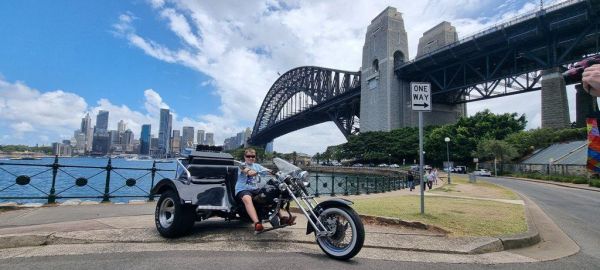 Wild ride australia trike tour sydney harbour bridge