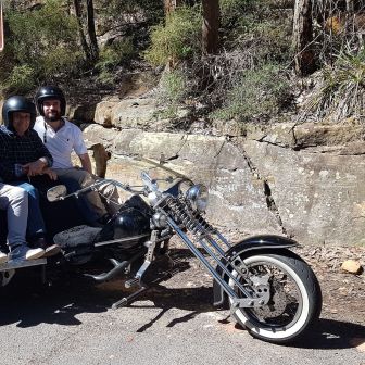 Matthew, George & Nathan's Fathers Day Trike Tour.