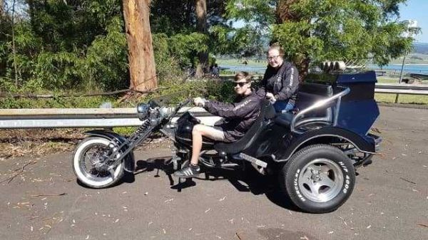 Wild ride trike tour katoomba