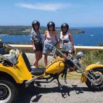 Niamh , Emma & Zoe Sydney Sights Manly Trike Tour