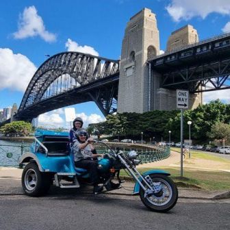 Pam & Johns 45 Minute Harbour Bridge Trike Tour