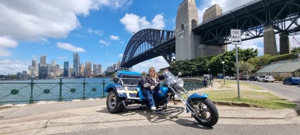 Wild ride australia trike tour sydney harbour bridge