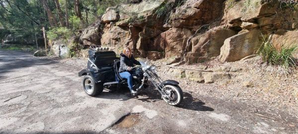 Wild ride australia trike ride blue mountains sydney