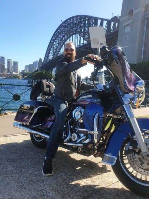 Wild ride australia harley tour harbour bridge