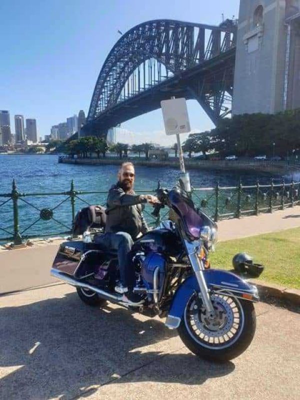 Wild ride australia harley tour harbour bridge bondi beach sydney