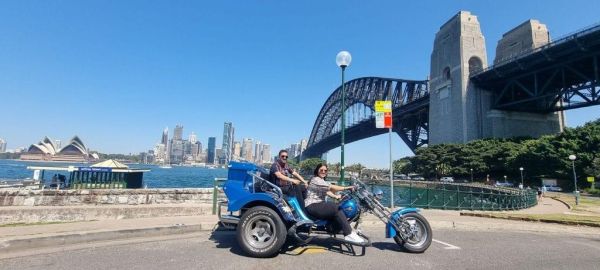 Wild ride Australia sydney trike tour