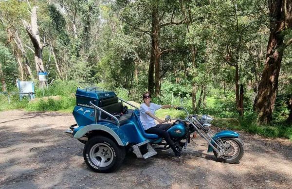 Wild ride trike tour blue mountains sydney