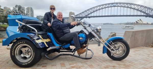 Wild ride australia trike tour sydney harbour bridge