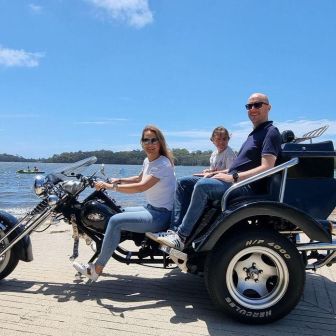 Sam, Phil & Sophie Northern Beaches Trike Tour